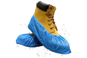 Wholesale Disposable Medical CPE Shoe Cover Waterproof Non-Slip CE Certified