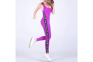 Wholesale Ladies Sportswear Jumpsuit Gym Clothing Custom Women Sexy Fitness Yoga Jumpsuit