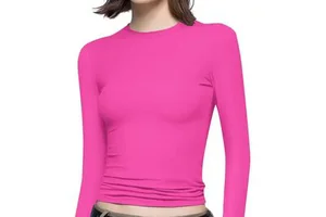 Long-sleeved Yoga Clothing Top Sports Quick Dry Breathable Eco-Friendly Stretched Fashion Women's Gym Tights Yoga Tops