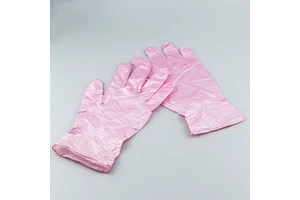 Disposable Waterproof Pearl pink Pure Nitrile Work Safety Hand protection