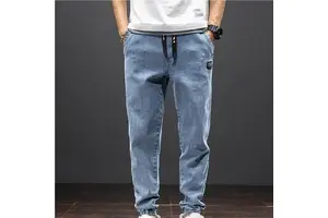 Streetstyle Pantalones De Hombre Tapered Designer Skinny Denim Touser Pants Plus Size Men's Jeans in Bulk Wholesale