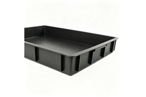 Cleanroom Conductive Anti-static Anti Static Memory Safe Container Antistatic Thermoforming Plastic Tray Esd Tote Box