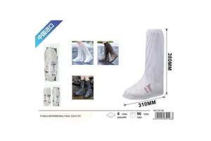 T43-44 Waterproof Safety Shoe Cover Rain Gear Boot Cover for Work and Outdoor Activities