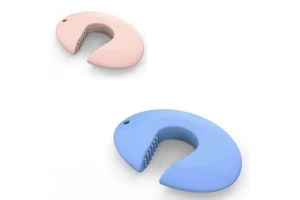 Probebi Kids Safety Door Guard Plastic and Silicone Door Stopper Protector Baby Supplies