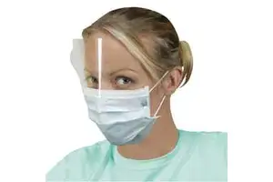 Premium Plus 3-Layer Blue Face Shield Mask with 3 Earloops Class II 25 Pack for Adults