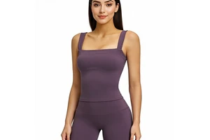 Yoga Vest with Chest Cushion Breathable High Elasticity for Exposed Backless Slim Fit Sports Bra for Women's Gym Fitness Wear