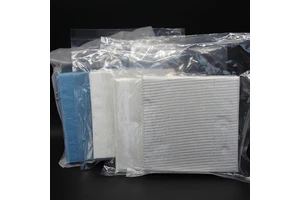 Electronic Industry Cleaning Anti Static Polyester Lint Free ESD Cleanroom Wipes