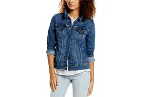Custom Brand Logo Women's Denim Jean Jackets Genuine Acid Washed Knitted Breathable Wholesale Price