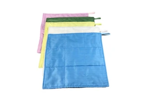 INDUSTRIAL use Washable Microfiber ESD Dust free Cloth Cleanroom Anti-static Rags