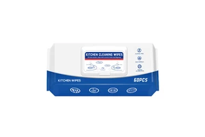 Kitchen Cleaning Wipes Wet Tissue Nonwoven Disposable Kitchen Wipes Remove Oil and Grease