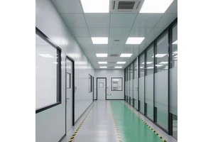 SHARBON New One Step Clean Room Solutions Industrial Laboratory Use GMP Dust-Free Modular Fire Resistant HEPA Filter 1 Year