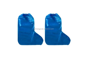 Disposable PE Shoe Cover with Easy-On Design
