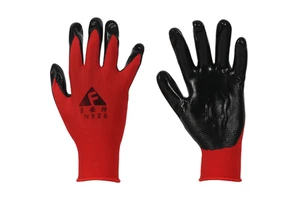 13 Gauge Safety Gloves with Smooth Nitrile Palm