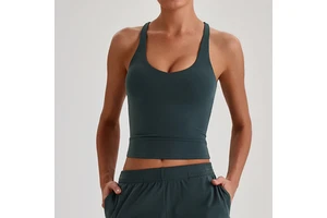 Breathable Stretch Tight Fit Quick Dry Yoga Tank Top