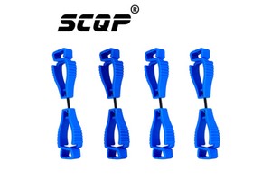 Work Gloves Other Safety Products Wear-resistant and Corrosive Resistance Gloves Grabber Clips Wave Design Clip Gloves