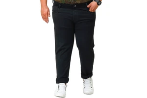 Top Selling Premium Quality Men Stretchable Plus Size Jean / OEM Service Cheapest Price Men Plus Size Jean Customized