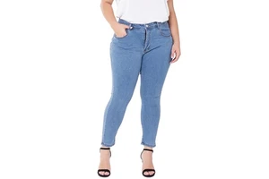 Wholesale High Stretch Breathable Eco-Friendly Solid Pattern Dark-Colored Casual Plus Size Women's Sexy Skinny Pencil Pants