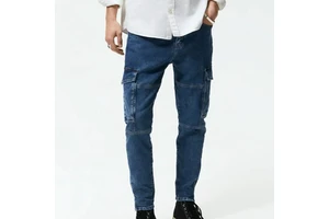 Competitive Price Wholesale Men's Plus Size Classic Straight Denim Jeans
