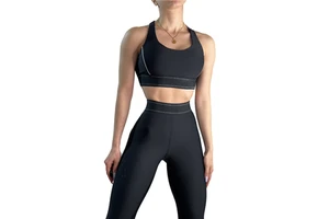 FH Custom Logo Women Sportswear Fitness Ropa Deportiva Mujer Workout Yoga Sets For Women Fitness & Yoga Wear Yoga Set Factory