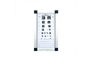 MEDEASE ME-2.5M Light Box Eye Chart For White LED Optical Equipment Logarithmic Standard Ophthalmic Visual Acuity 2.5m Supplier