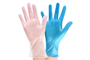 Manufacturer Custom Disposable Clear Durable 12INCH Safety Gloves for Cleaning Kitchen Salon Powder Free Tattoo Vinyl Gloves for