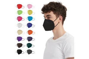 Wholesale Disposable White KN95 Face Masks 50 Pieces/Box Respirators & Masks