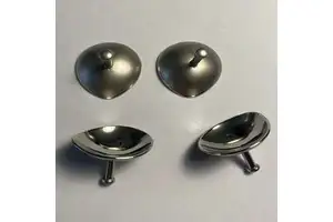 Premium Quality Aluminum Alloy Corneal Eye Shield with Magnetic Handle for Hospital Use Surgical Eye Protection Device
