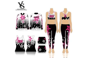 Beautiful Tracksuit Custom Cheer And Dancing Warm Up Sublimation Dance Team Wear Wholesale