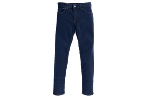 Wholesale Men's Straight Regular Fit Stretch Embroidered Spring Jeans Casual High Waist Denim Trousers Button Closure Outerwear