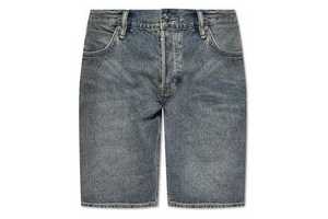 Wholesale Men's Casual Denim Shorts Men's Loose Straight Leg Summer Style Wash Cropped Denim Shorts