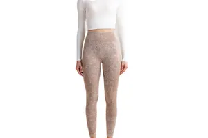 Women Casual Yoga Pants Seamless Leggings High Waist Crossover Workout Slim Fit Sustainable Stretch Fitness