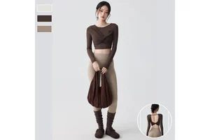 2026 Wholesale Lightweight Eco-Friendly Yoga Tank Tops Workout Gym Fitness Plus Size Seamless Long Sleeve Breathable Women