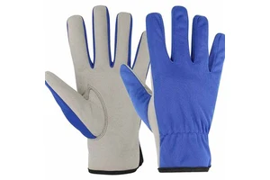 High Performance Mechanic Safety Gloves Full Finger Anti-Slip & Anti-Heat Flexible Leather Anti-Cut Anti-Static 11 oz Thickness