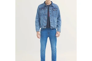 Best Price Custom 100% Cotton Men Denim Jackets High Quality Durable Windproof Breathable Quick Dry Winter Streetwear Casual