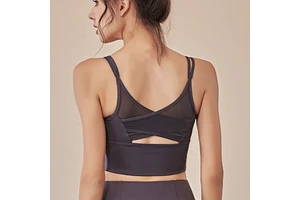 Custom Sports Underwear Women Yoga Workout Gym Clothes Cross Back Sexy High Impact Sports Bras Sexy Woman Sports Bra High Impact