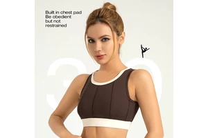 Solid High-Strength Shockproof Yoga Top Quick Dry Lightweight Sustainable Features