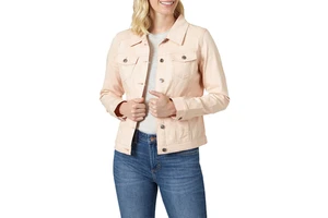 Oem Men's Denim Quilted Jacket Casual Outwear Fall Button up Coat Oversize Cotton Lining
