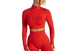 Women Yoga Tops Breathable Moisture Wicking Fabric Comfortable Fit for Gym Training Yoga Fitness Wear Yoga Tops for Woman