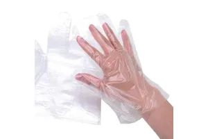 Lightweight Disposable Thick Customizable Protective Plastic Gloves 0.5g Food Grade 26cm Tear-Resistant Anti-Slip Odor-Resistant