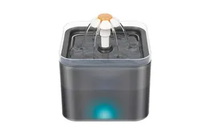 OEM 2L USB Cat Water Fountain YPA-101 Pro Automatic Eco-Friendly PP Quadrate Ultra-Quiet Multi-Color Small Animal Supplies
