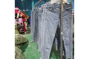 Second-Hand Products Women's 2024Summer Style Stretch Jeans New Women's Casual Jeans Wholesale Price