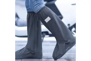 PVC Protective Shoe Covers Custom Rain Shoe Cover High Top Waterproof Rain Shoes Cover