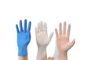 Wholesale Disposable Dental Safety Nitrile Examination Gloves Lightweight Waterproof Unisex Lenova Industries LI-EG-01
