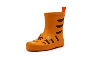 Rubber Rain Boots Waterproof Non Slip Toddler Rain Shoes Lightweight 3D Cartoon Animal Wellies For Boys Girls Outdoor Walking