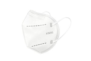 Disposable KN95 Face Mask 5-Ply Protective Respirator No Valve Anti-Dust Mask PM2.5 for Adult Daily Use