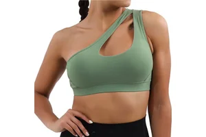 Womens Sports Bra High Impact Support For Yoga Pilates Running Gym Training Exercise Soft