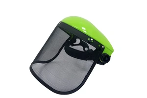 Protective Safety Mask with Metal Mesh Forestry Working Safety Face Shield CE Certified PP+Iron Material for Chainsaw Garden Use
