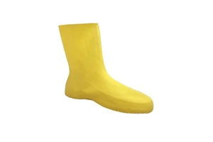 Yellow Latex Protective Safety Boot and Shoe Covers