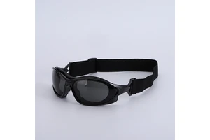 Personal Protective Safety Equipment Black Frame Anti-Fog Anti-UV Flexible Adjustable Strap Eye Protection Glasses for Welding