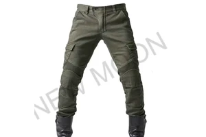 Custom Men's Racing Pants Genuine Summer Riding Motorcycle Anti-fall Equipment Four Seasons Stretch Denim Trousers